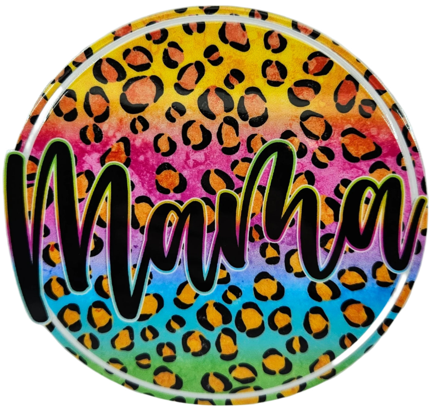 Mamas Bright Cheetah Print