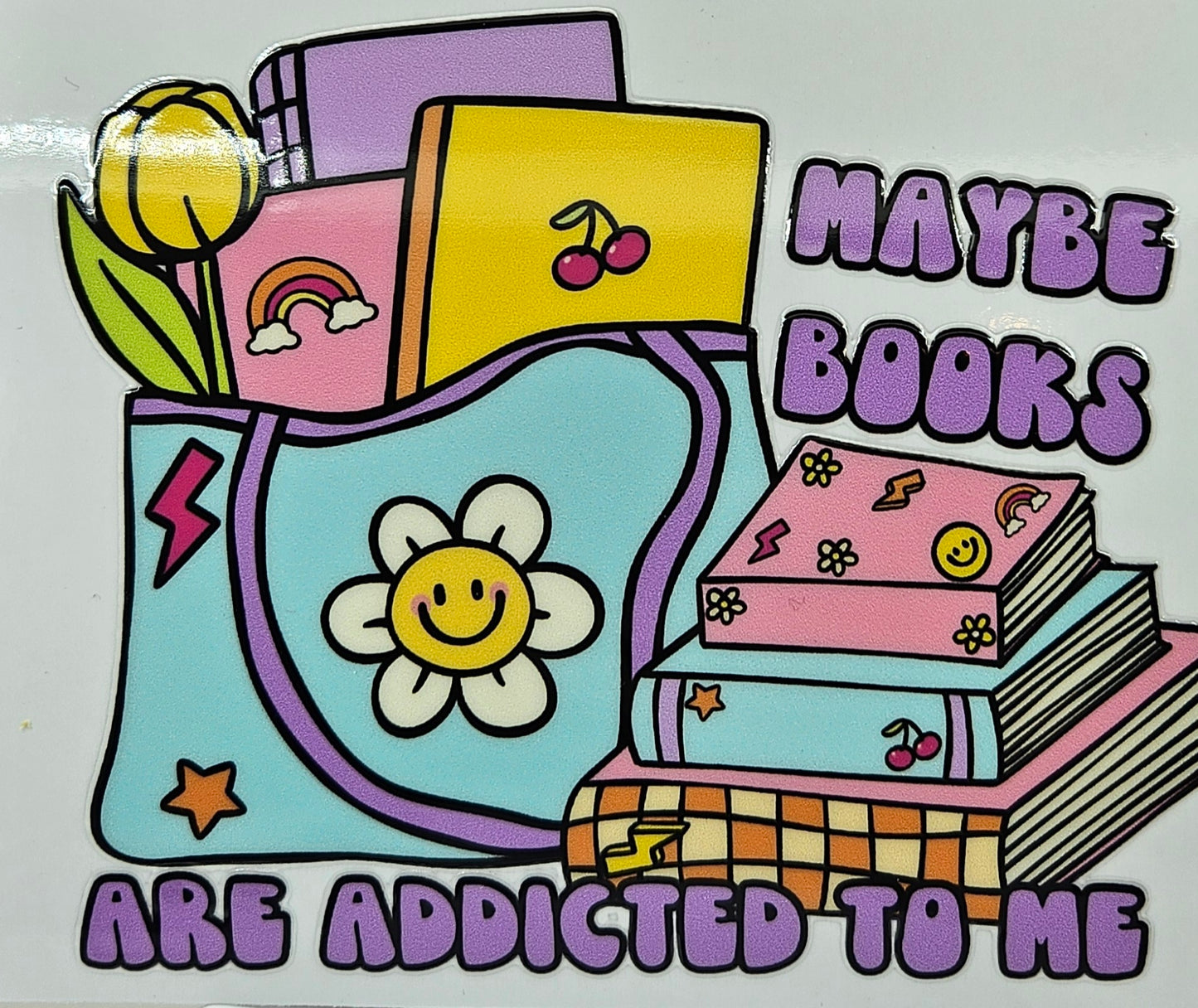 Maybe Books Are Addicted to Me