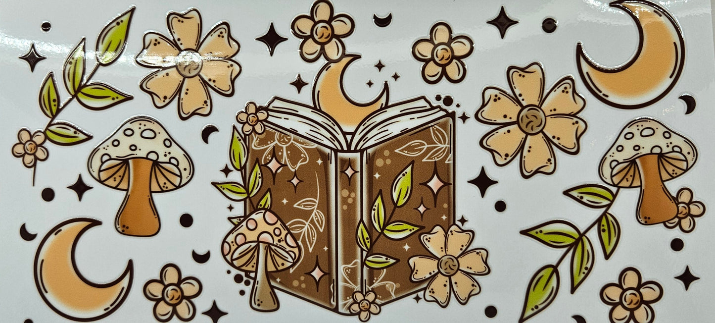 Books Mushrooms & Moon