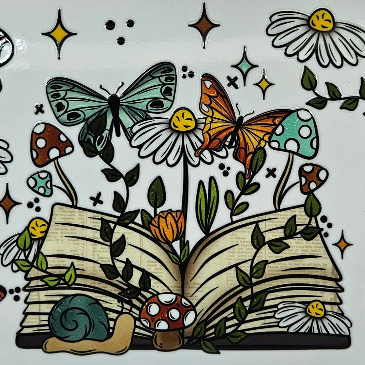 Books Mushrooms & Butterflys