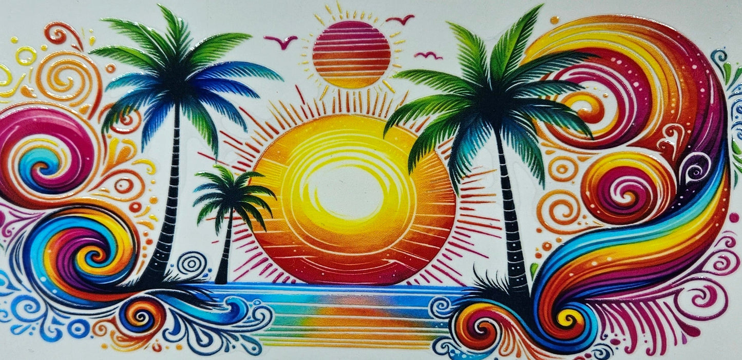 Sunset & Palm Trees