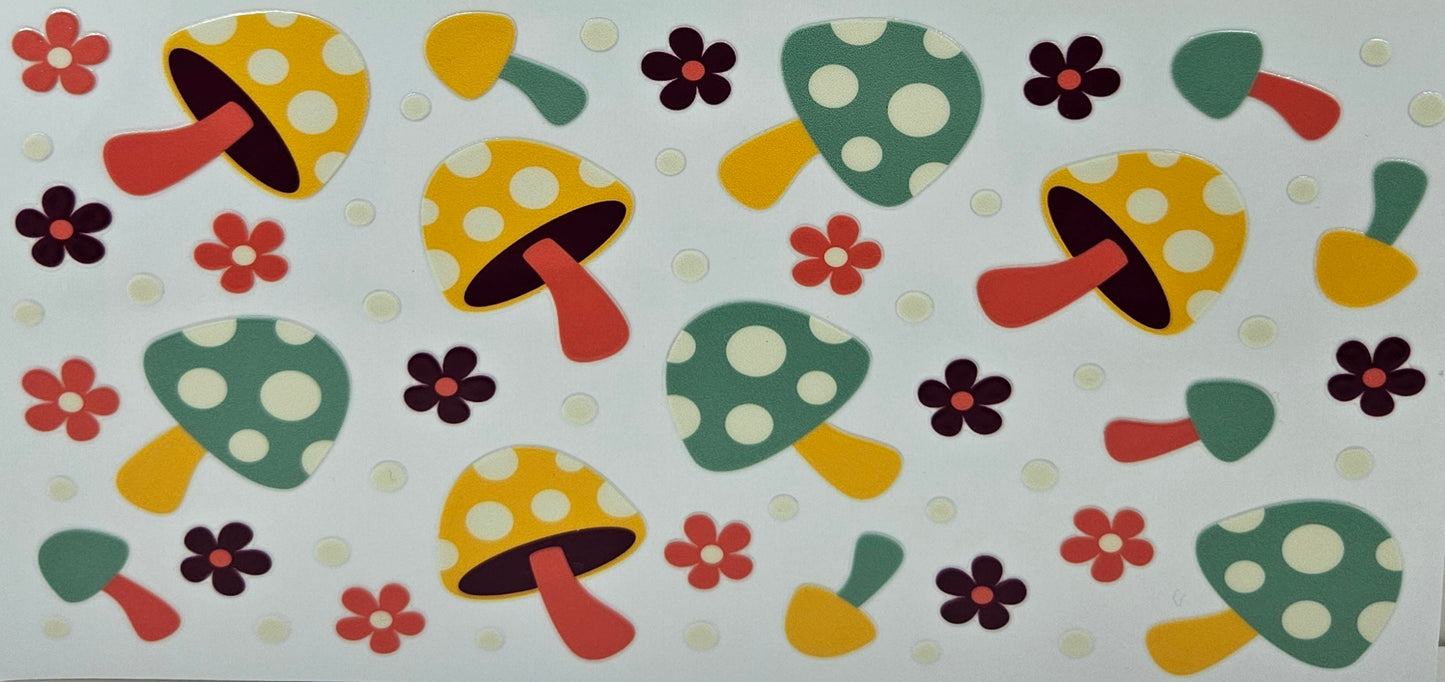 Retro Mushrooms