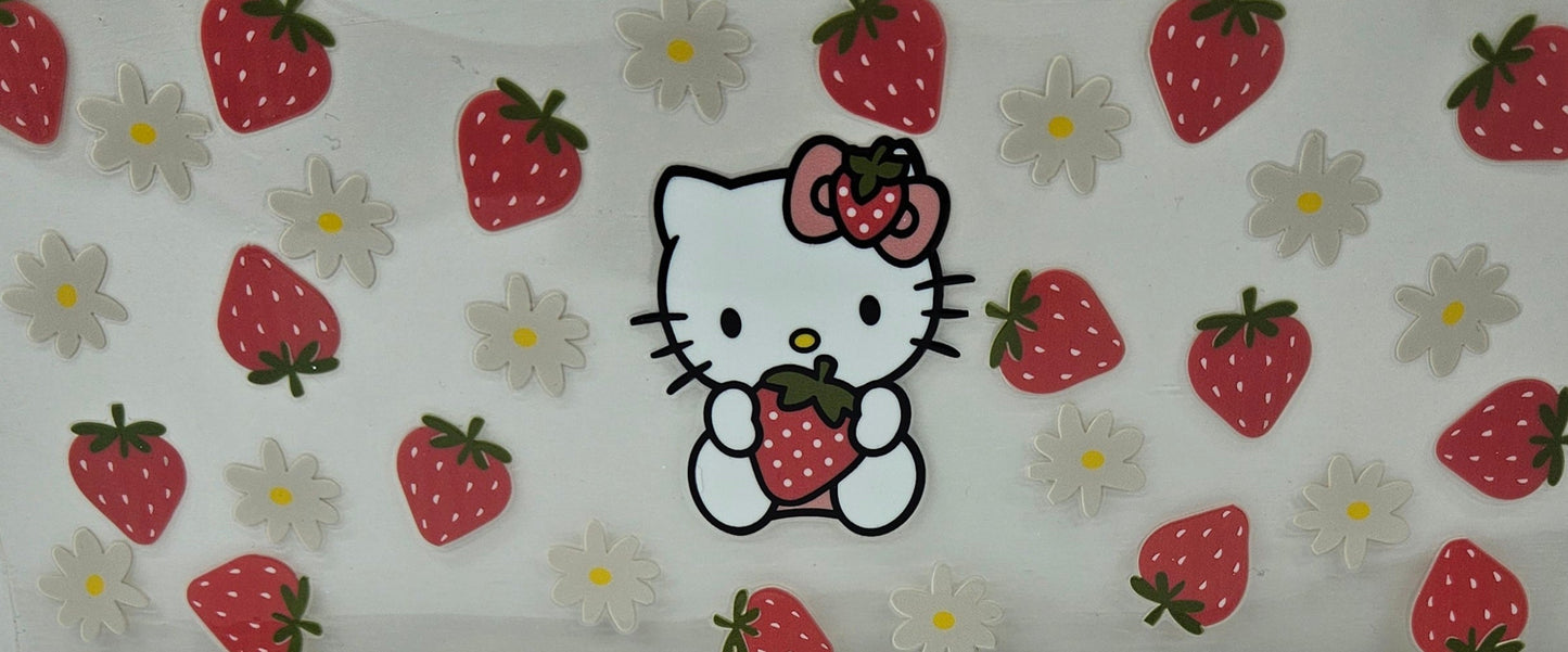 Hello Kitty Strawberries & Flowers