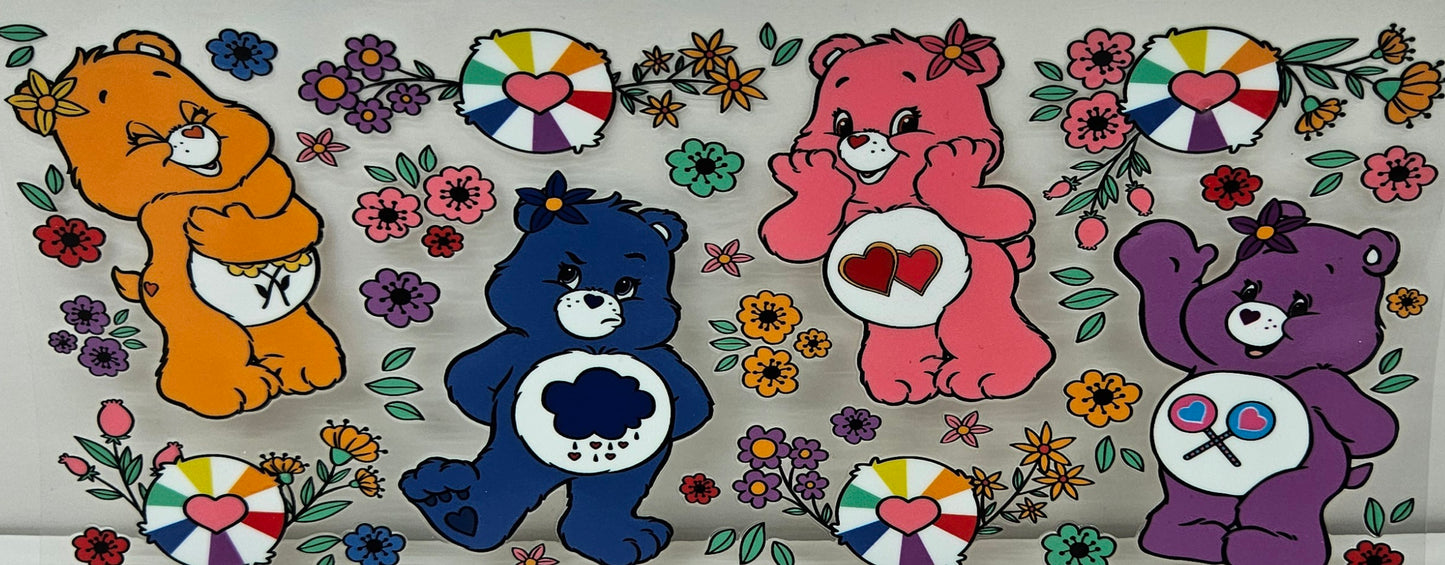 Care Bears with Flowers
