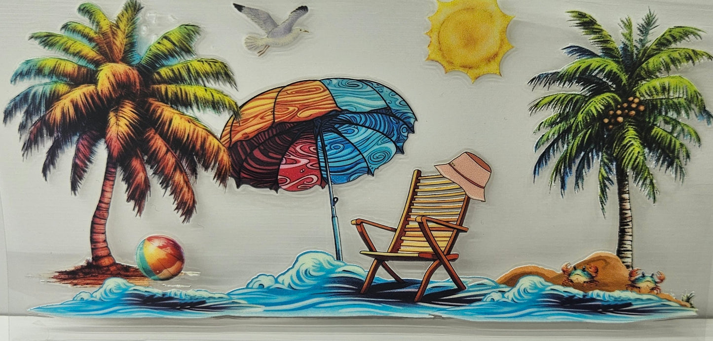 Beach w/Palm Trees
