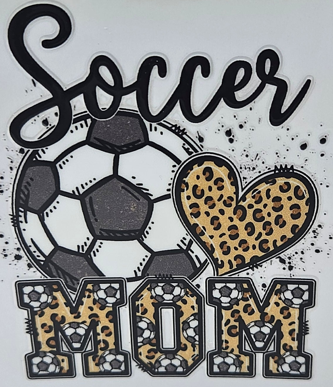 Soccer Mom Cheetah Print