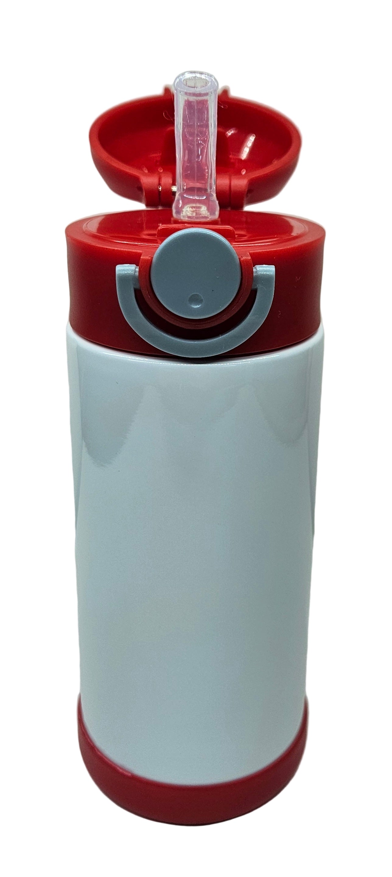 12oz SS Insulated Kids Flip Top Water Bottle Already Has Its Own Colored Boot Included