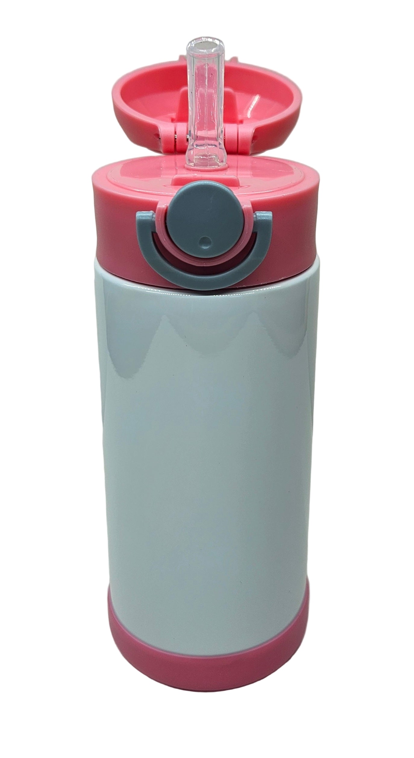 12oz SS Insulated Kids Flip Top Water Bottle Already Has Its Own Colored Boot Included