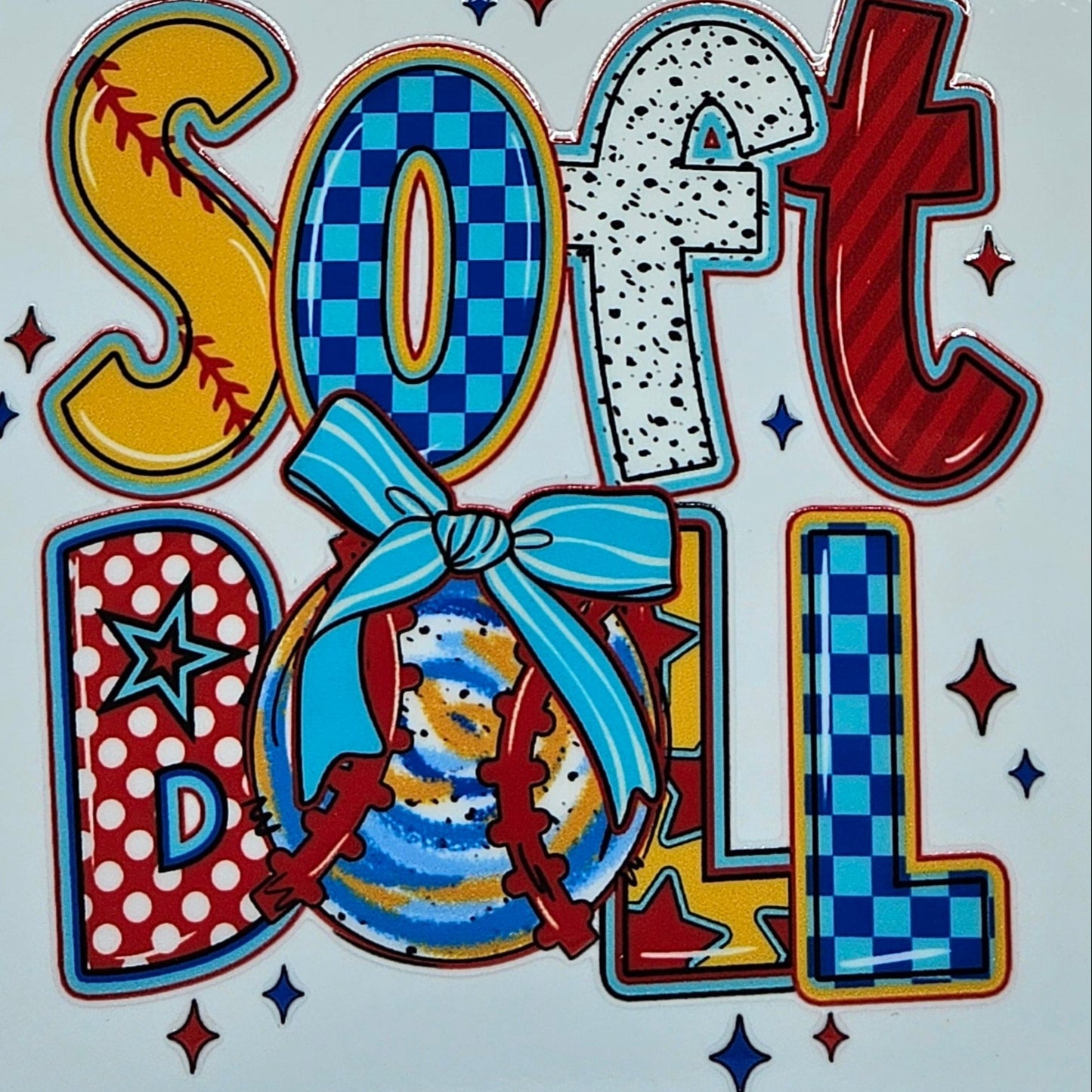 Softball Multicolored