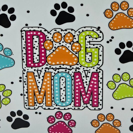 Dog Mom Paws & Polka Dots