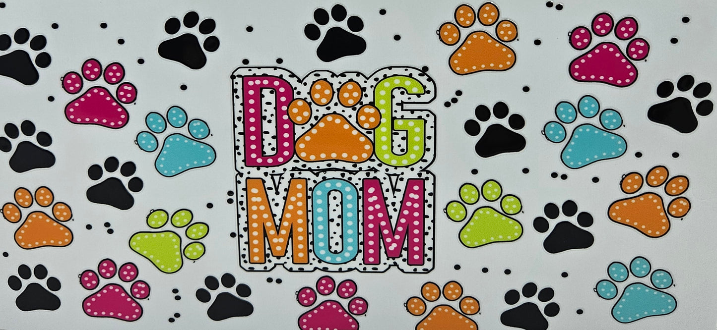 Dog Mom Paws & Polka Dots