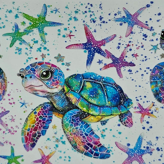 Turtles with Starfish