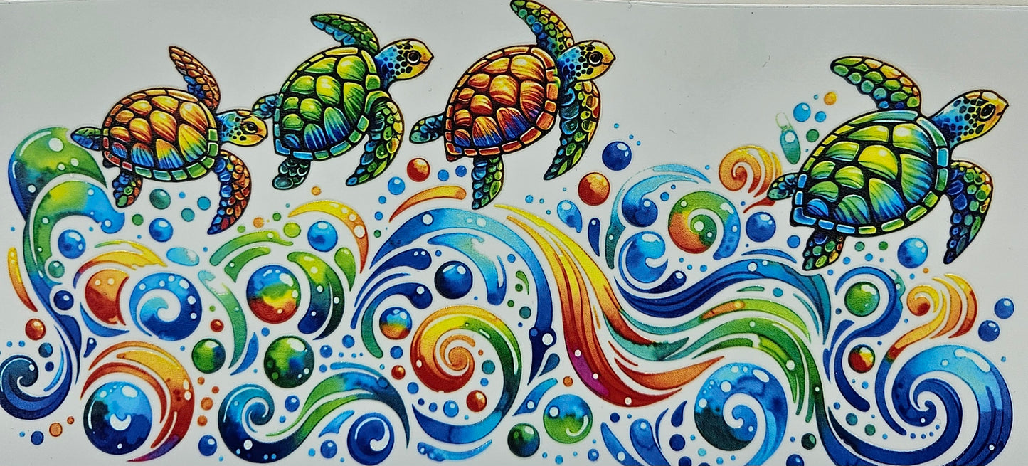 Turtles with Waves