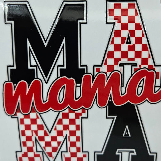 Mama Black and Red