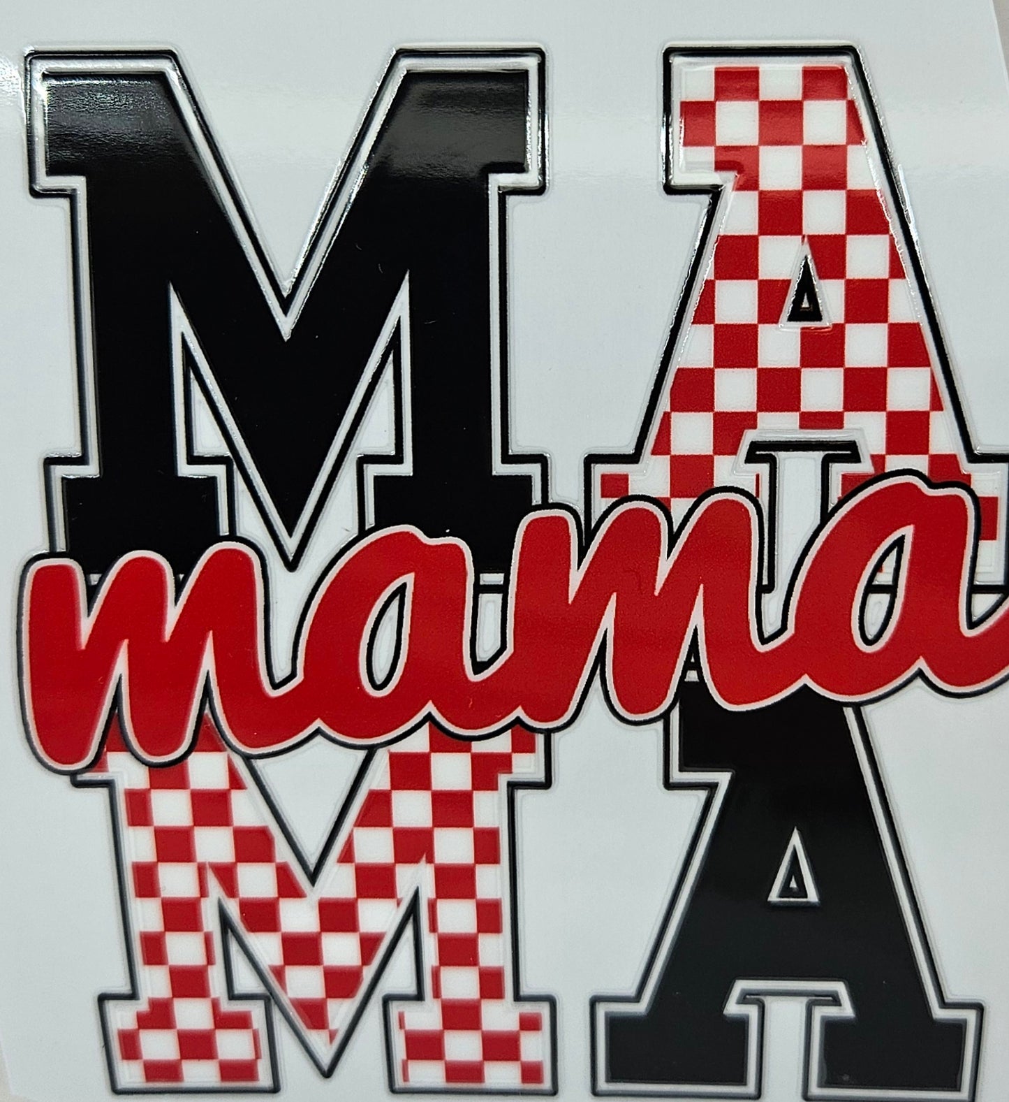 Mama Black and Red