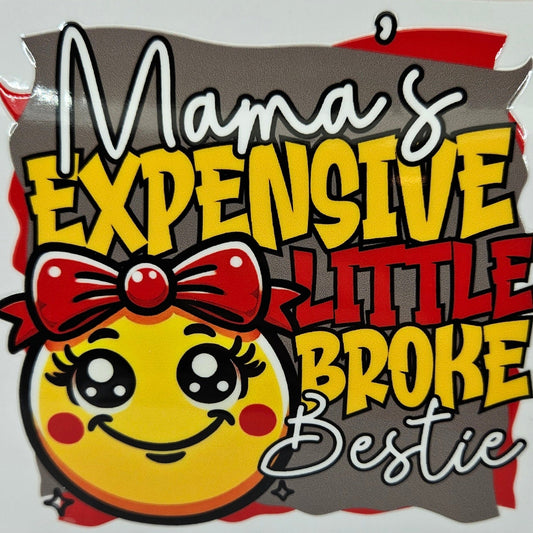 Mamas Expensive Little Broke Bestie