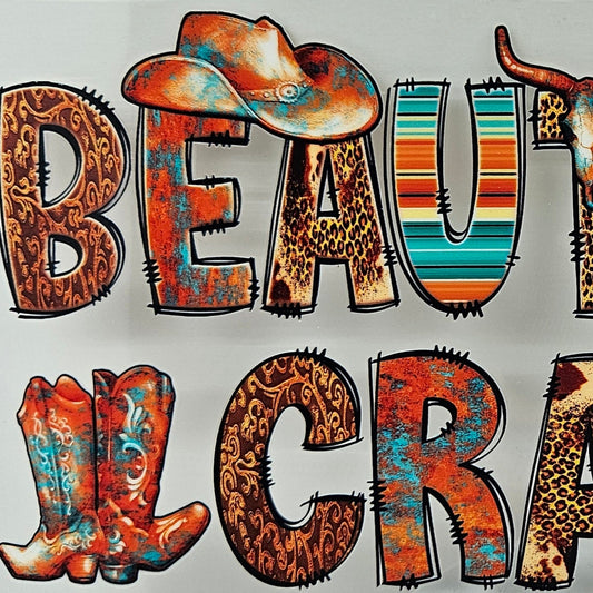 Beautiful Crazy Boots & Hat