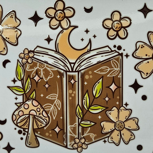 Books Mushrooms & Moon