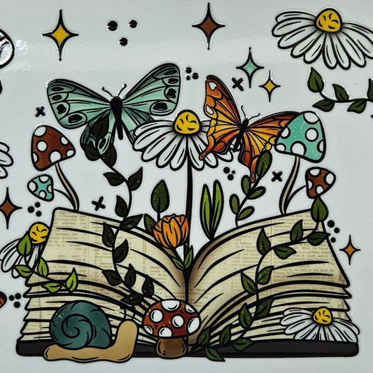 Books Mushrooms & Butterflys