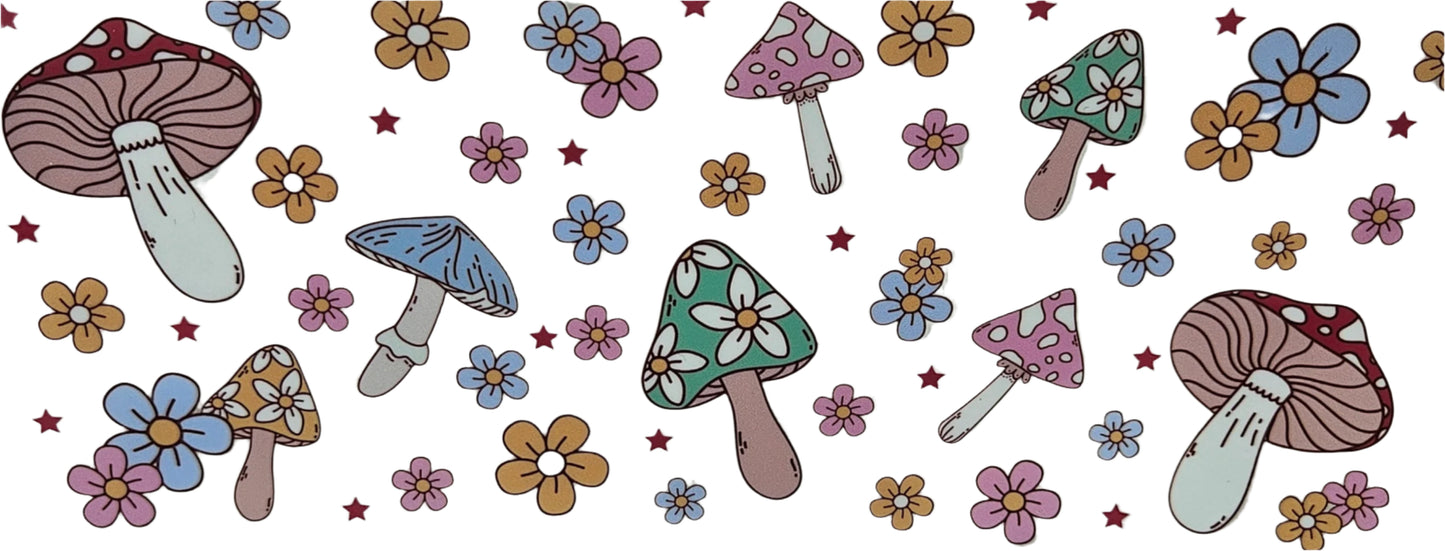 Mushrooms & Flowers