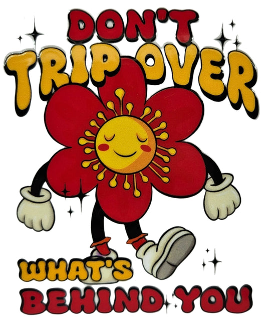 Don't Trip Over What's Behind You