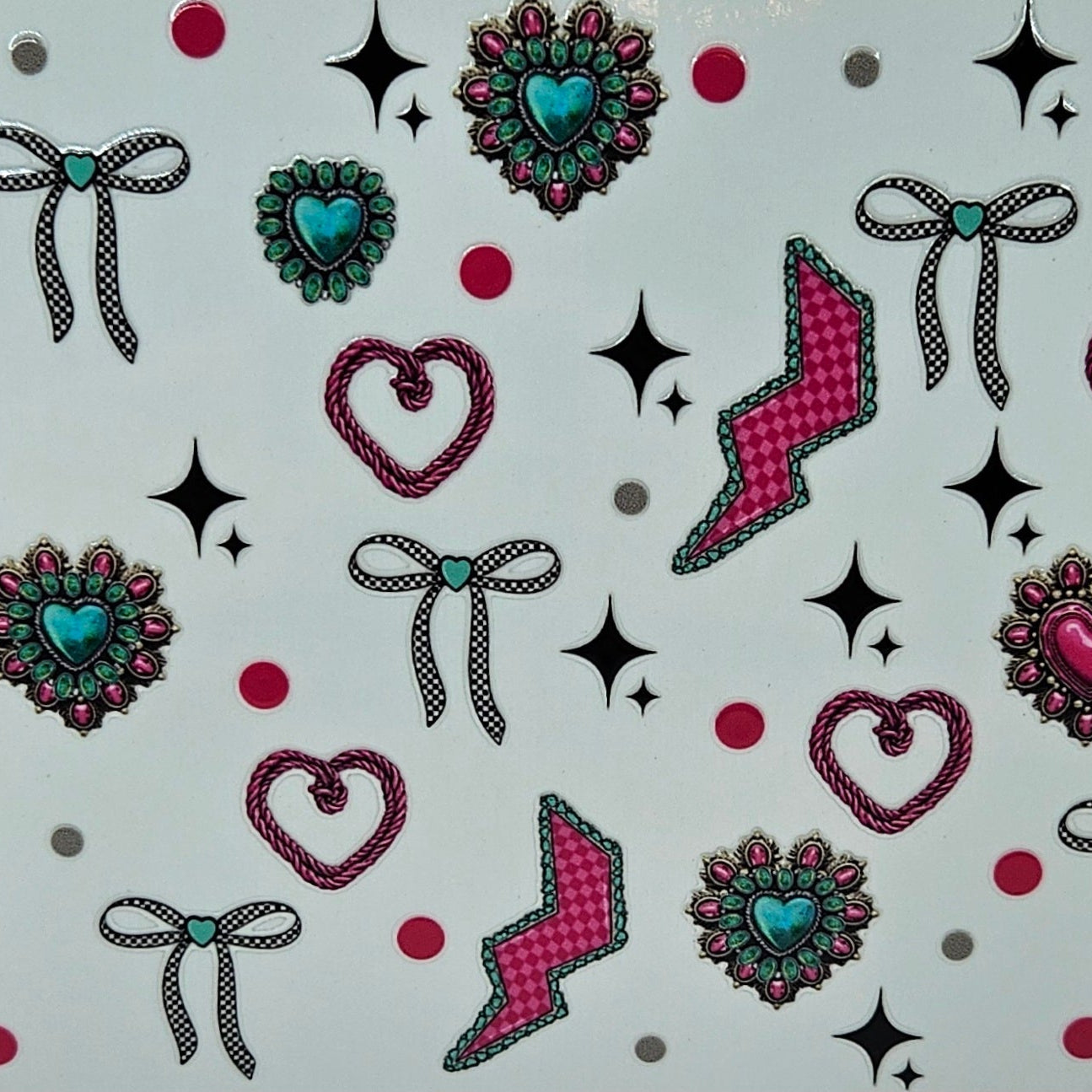 Bows Hearts & Lightening Bolts