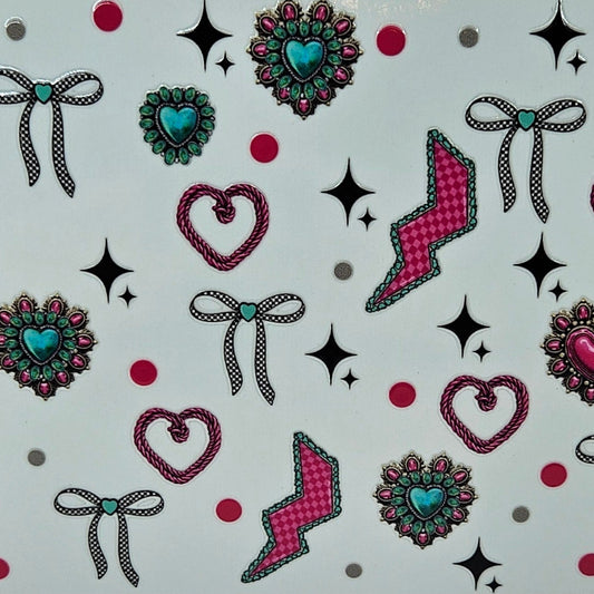 Bows Hearts & Lightening Bolts