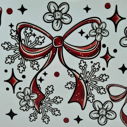 Bows and Snowflakes Christmas
