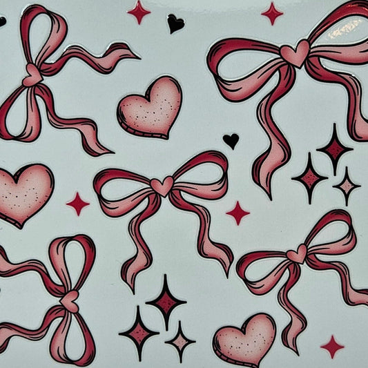 Pink Bows & Hearts