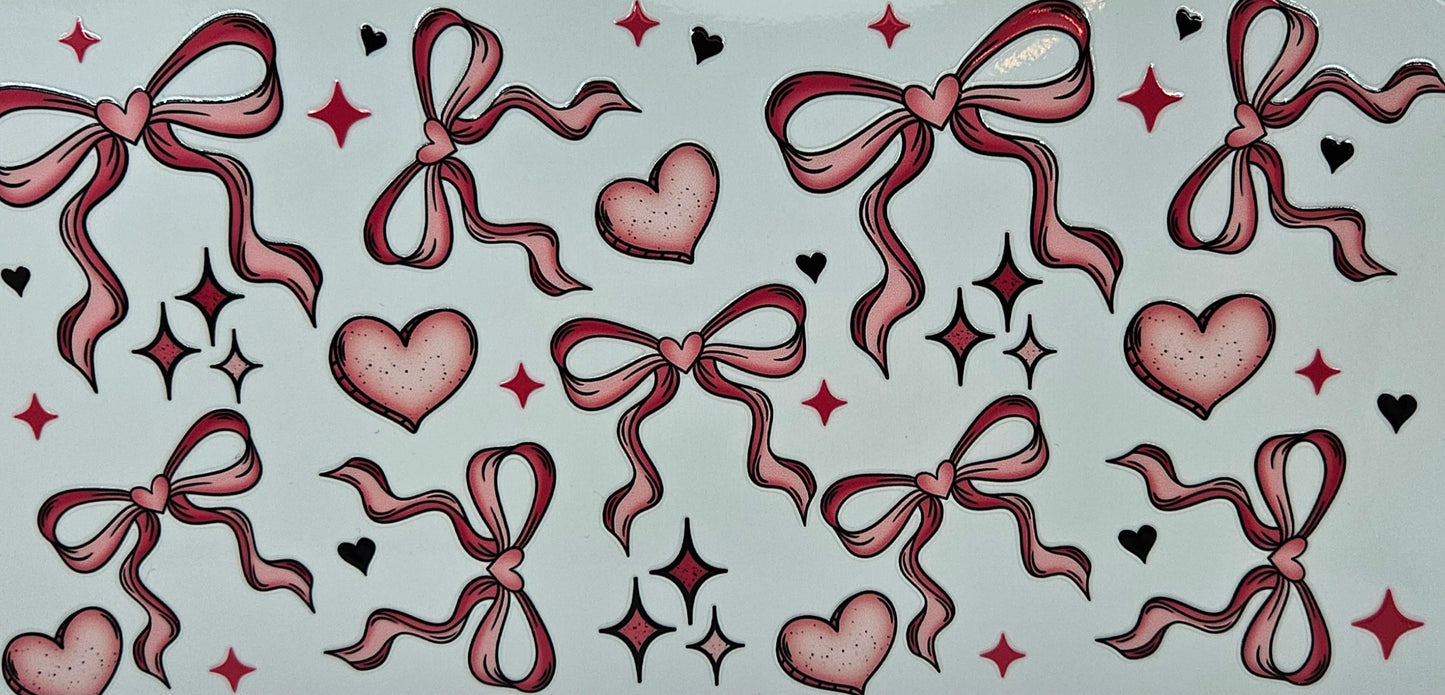 Pink Bows & Hearts