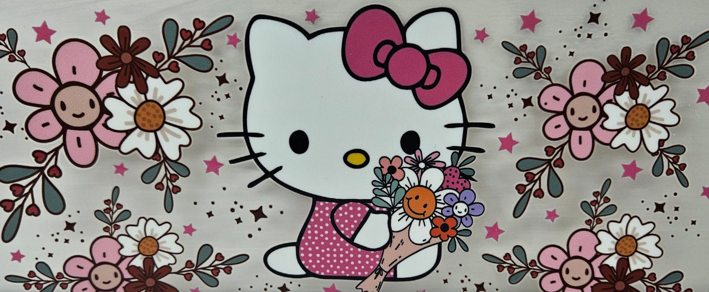 Hello Kitty with Flowers