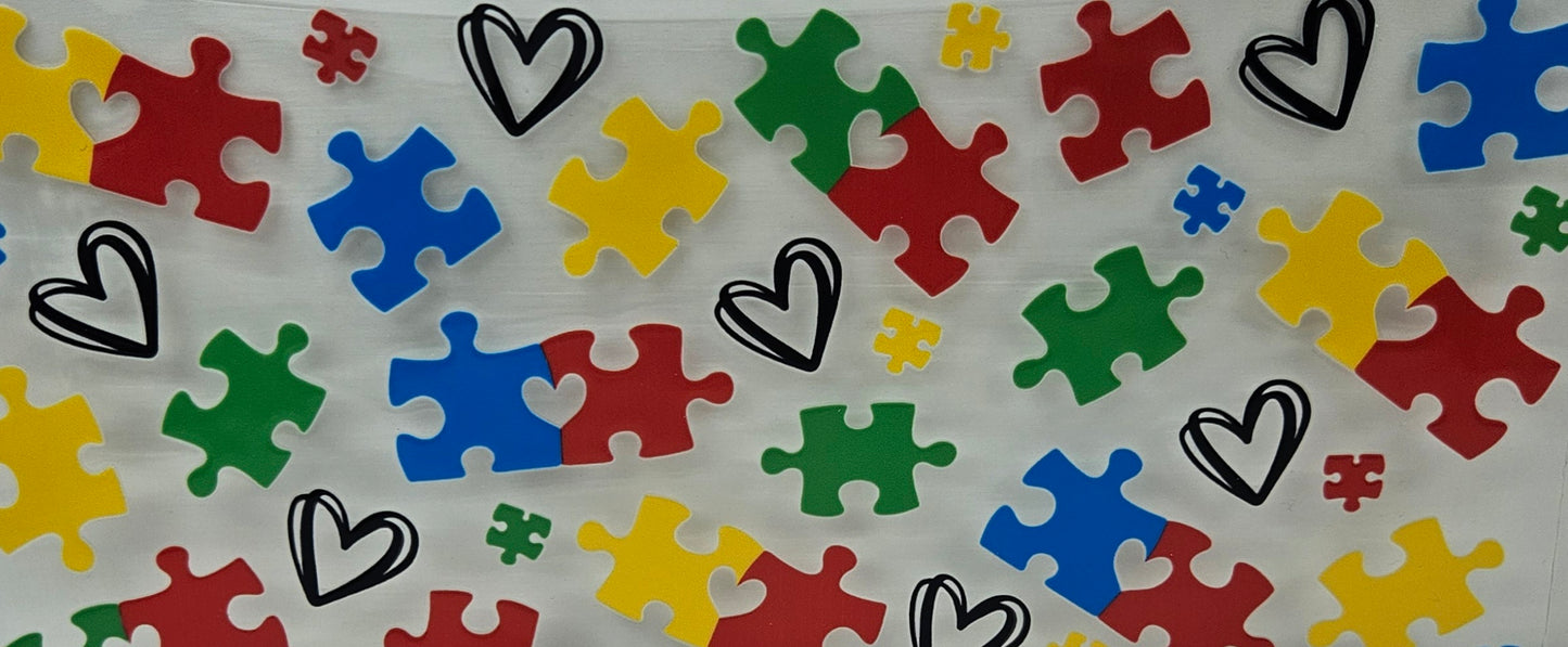 Autism Puzzle and Heart