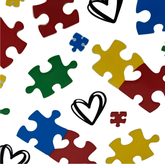 Autism Puzzle and Heart