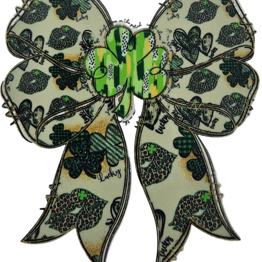 St. Patrick Clover Bow