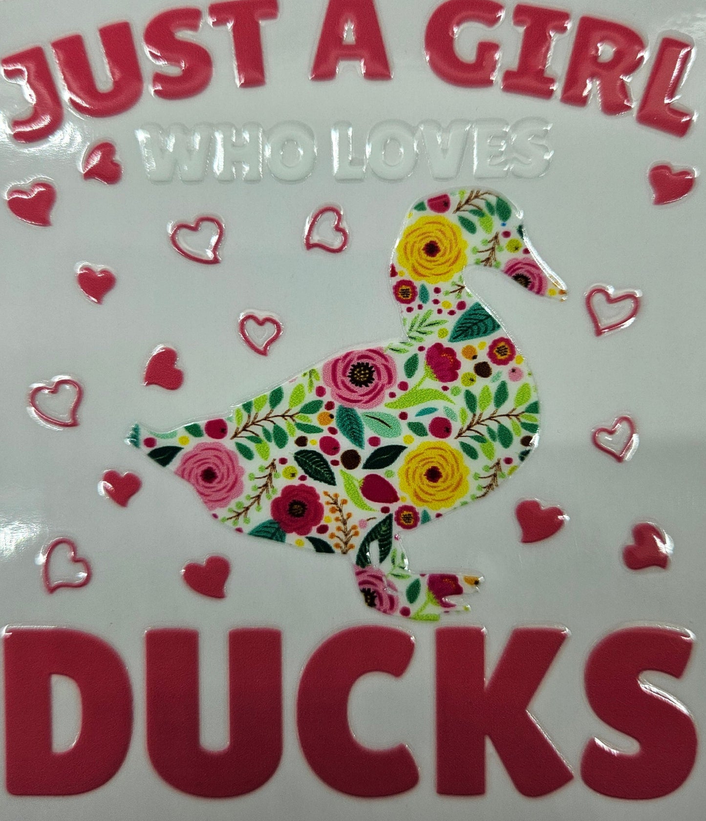 Just a Gril Who Loves Ducks