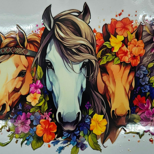 Colorful Horses