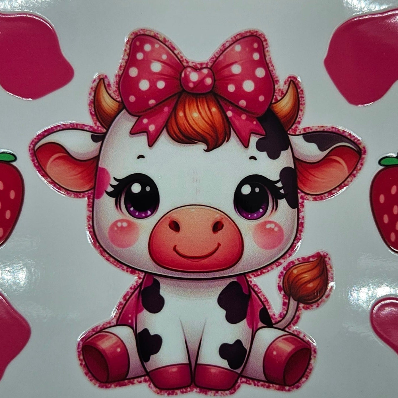 Baby Cow & Strawberries