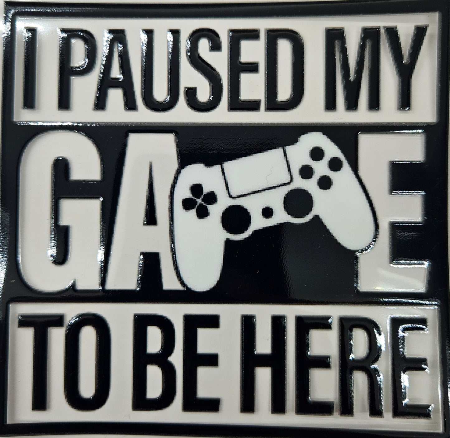 I Paused My Game to Be Here