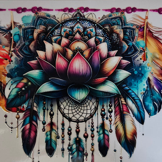 Feathers & Lotus