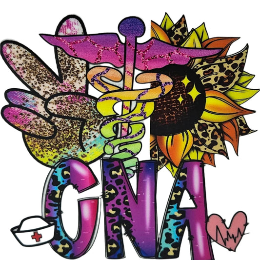 CNA Peace Symbol & Sunflower