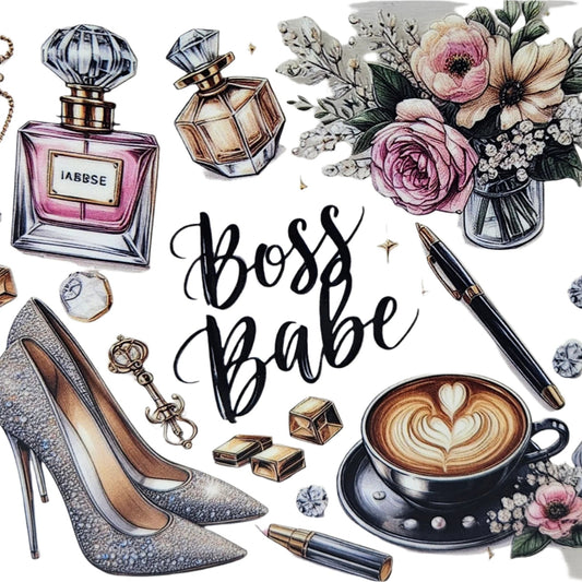 Boss Babe W/Objects