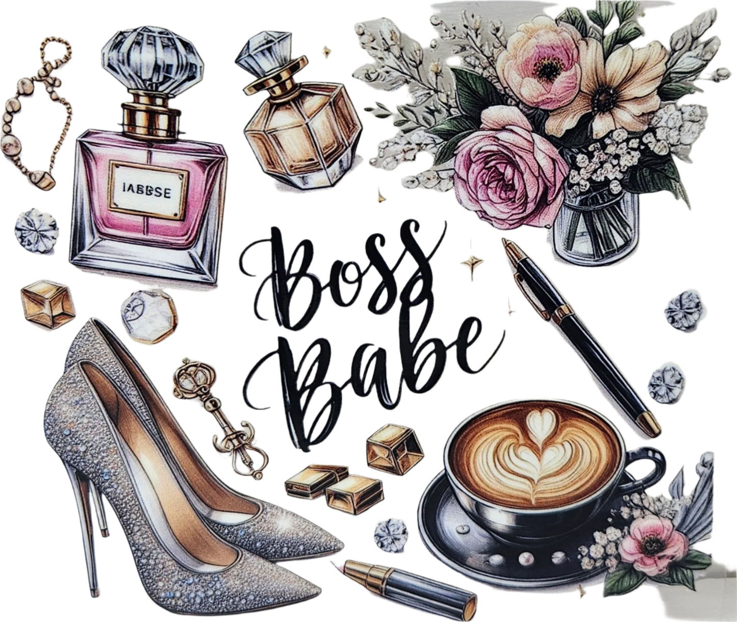 Boss Babe W/Objects