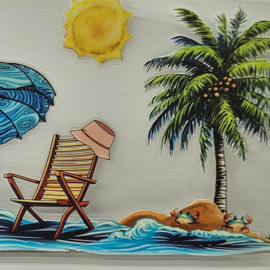 Beach w/Palm Trees