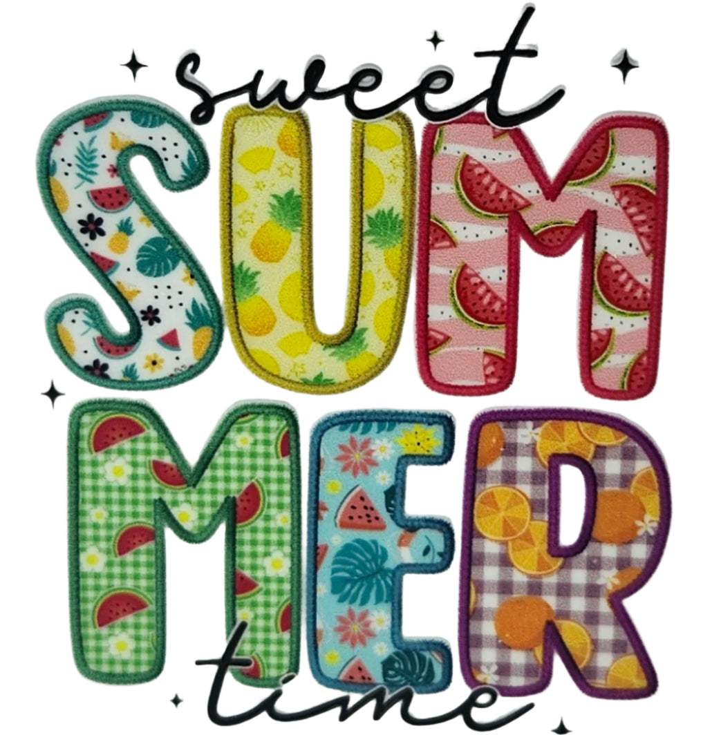 Sweet Summertime Fruit Pattern