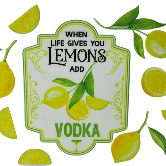 When Life Gives You Lemons Add Vodka