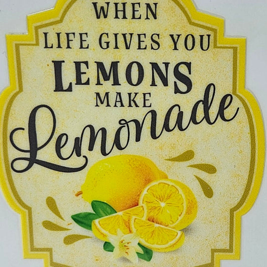 When Life Gives You Lemons Make Lemonade