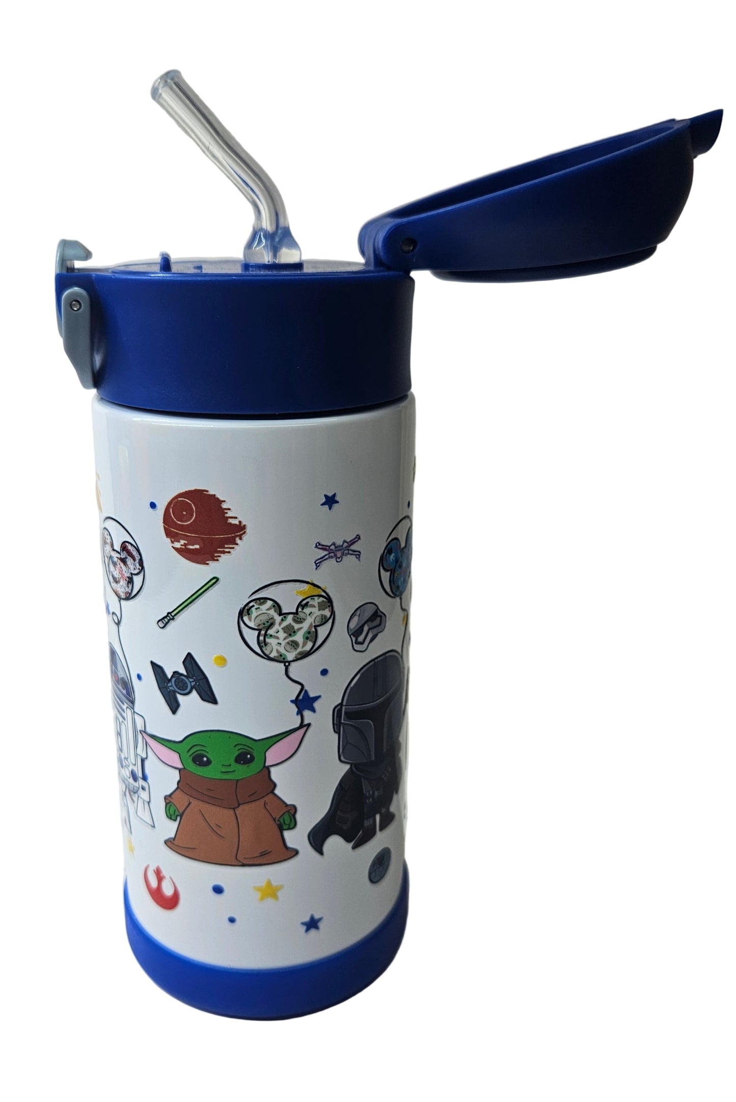 Pre-made 12oz SS Insulated Kids Flip Top Items Already Has Its Own Colored Boot Included