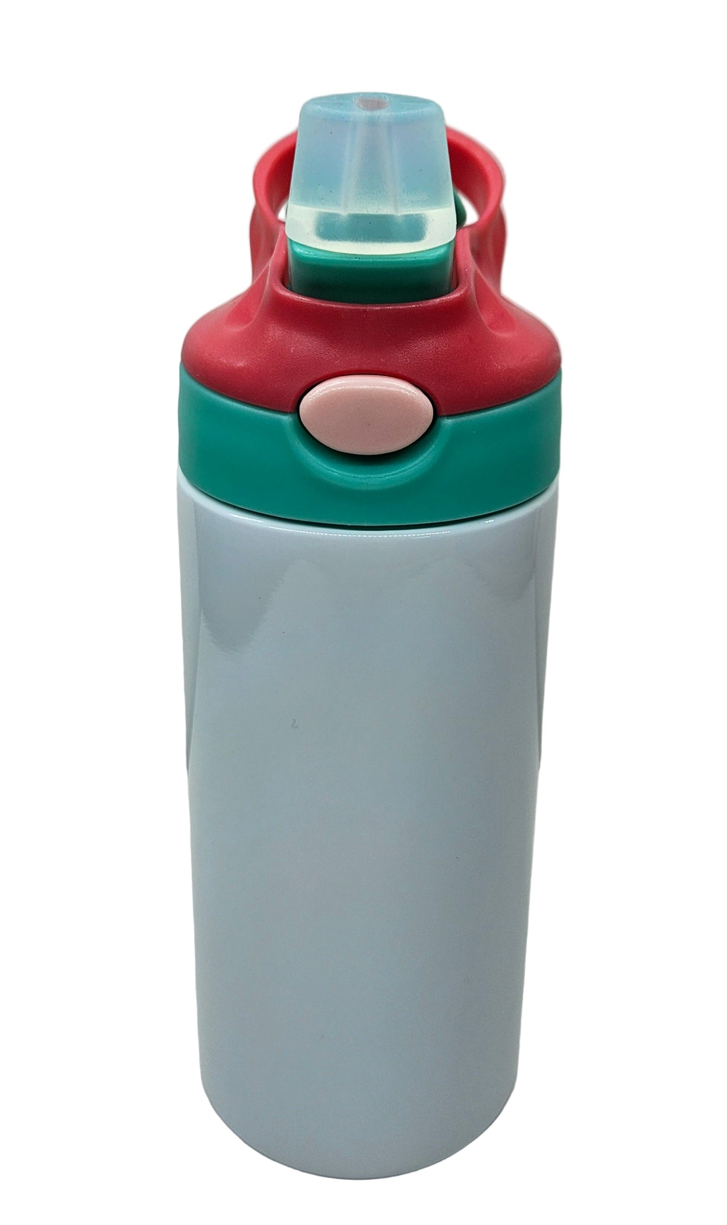 12oz SS Insulated Kids Sippy Water Bottle with Multicolored Lid