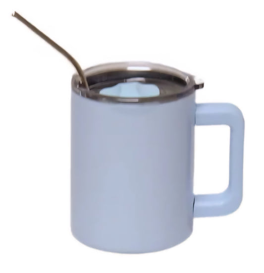 12oz Camping Mug SS Double-Wall Vacuum Insulated Blue