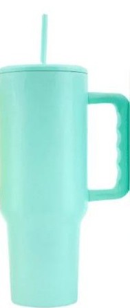 40oz SS Insulated Colored Modern Tumblers